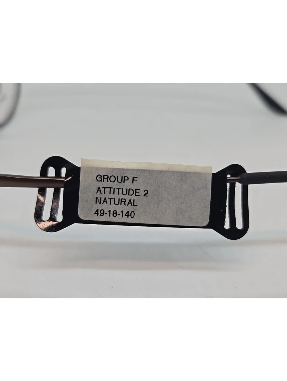AO Safety Z87-2 Safety Eyeglasses ATTITUDE 2 w/ Spring Hinges - Copper 49/18/140
